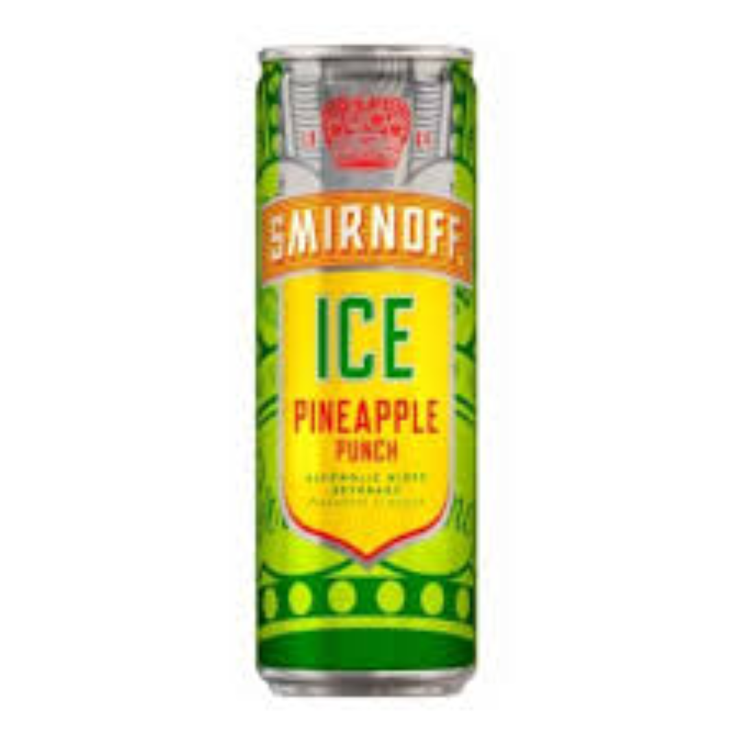 SMIRNOFF ICE PINEAPPLE PUNCH CAN 330ML